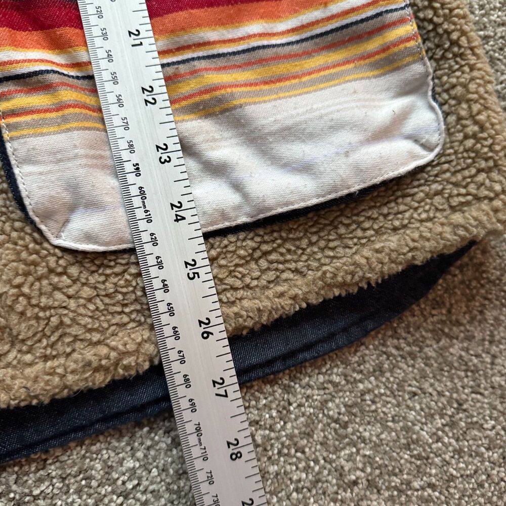 SUN + STONE MEN'S HARRY VEST TEDDY JACKET MEDIUM - Picture 6 of 6